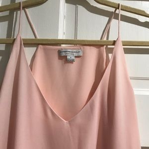 Slip Dress, size 2 ballet pink in color